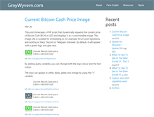 Tablet Screenshot of greywyvern.com